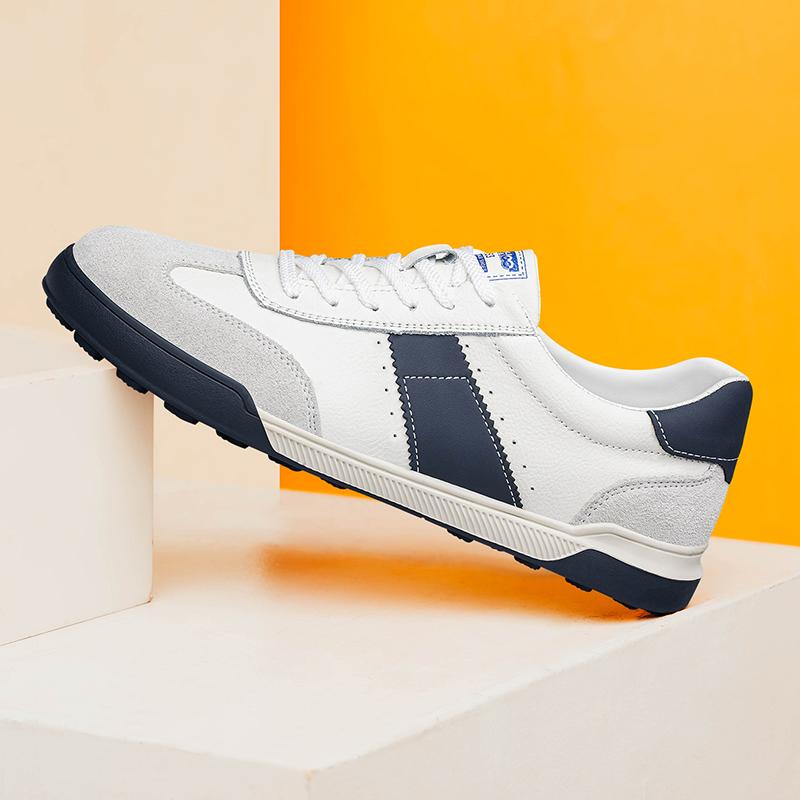 

Fashion Senior Soft Sole Men Casual Shoes Luxury Outdoor Anti-Slip Wearable Comfort Leather Oxford Shoes Brand Designer Sneakers 44