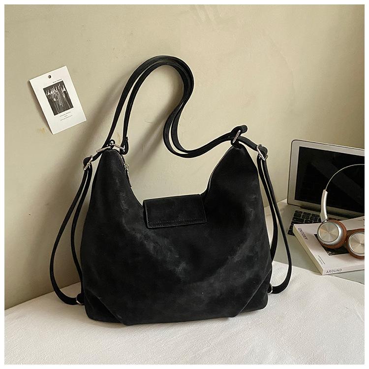 

Популярный в этом году многофункциональный рюкзак большой вместимости, женский, 2025 новый, ретро, универсальный, для поездок на работу, на плечо, сумка-тоут