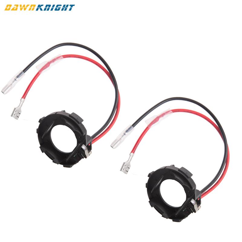 2PCS H7 Led Headlight Socket Adapter For H7 Led Car Socket Base