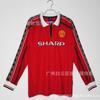 Camisa Retro Casa Manchester United 2007-08 Cristiano Ronaldo 7 Manga Longa Edição Centenário Camisa de Futebol