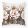 Nordic Oil Painting Pillowcase, Light Luxury Home Sofa Decoration Cushion, Car Seat Cushion, Bedside Pillowcase
