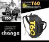 T60 Sports Travel Bag - Double Shoulder, Dry/Wet Separation, Gym & Yoga Bag for Men and Women.