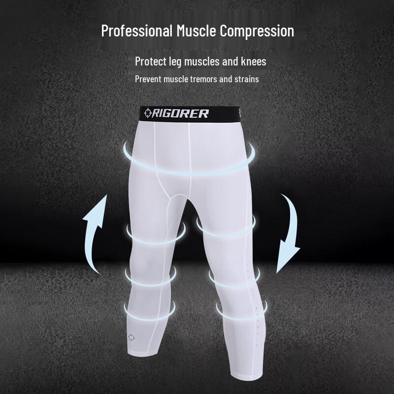 Men's 3/4 Compression Sports Pants