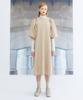 THE STUDIO K Puff Volume Sleeve Dress_Beige