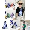 Stylish 2022 Kids Chest Bag For Boys With Trendy Checkerboard And Smile Design In Versatile Colors