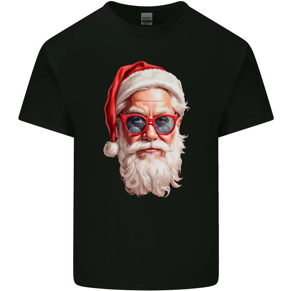 Cool Santa Summer Christmas Vibes Unisexs Light Cotton TShirt S