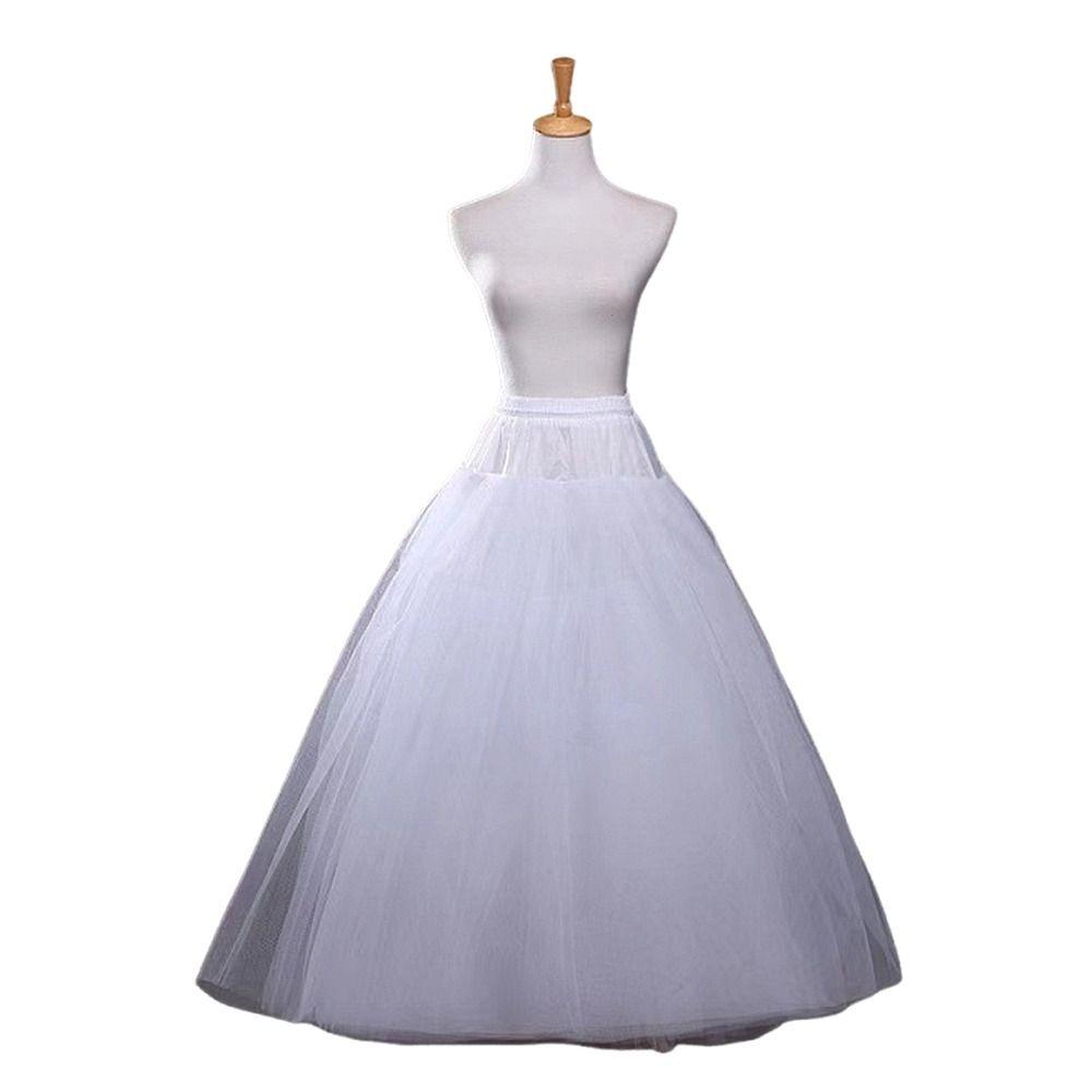 No Hoop Underskirt Crinoline White Crinoline Skirt Fashion Petticoat  Bridal Ball