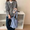 Knitted cardigan women's clothing autumn and winter new lapel loose single-breasted casual versatile sweater jacket women