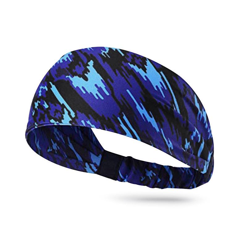 Sweat Absorbing Headband for Basketball Running Yoga Non Slip Antiperspirant Fitness Headscarf