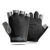 Cross-Border Non-Slip Breathable Cycling Gloves with Thick Palm Pad - Silicone, Half-Finger, for Outdoor Summer Fitness