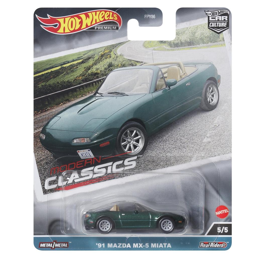 Hot Wheels Car Culture Modern Classics Mazda Miata 3 and HKC68 - '91 MX-5 [Ages up]
