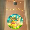 Festival LED Suction Cup Hangings Lamp Convenient Mounting Easter Lights Battery Operated LED Easter Light Adorment