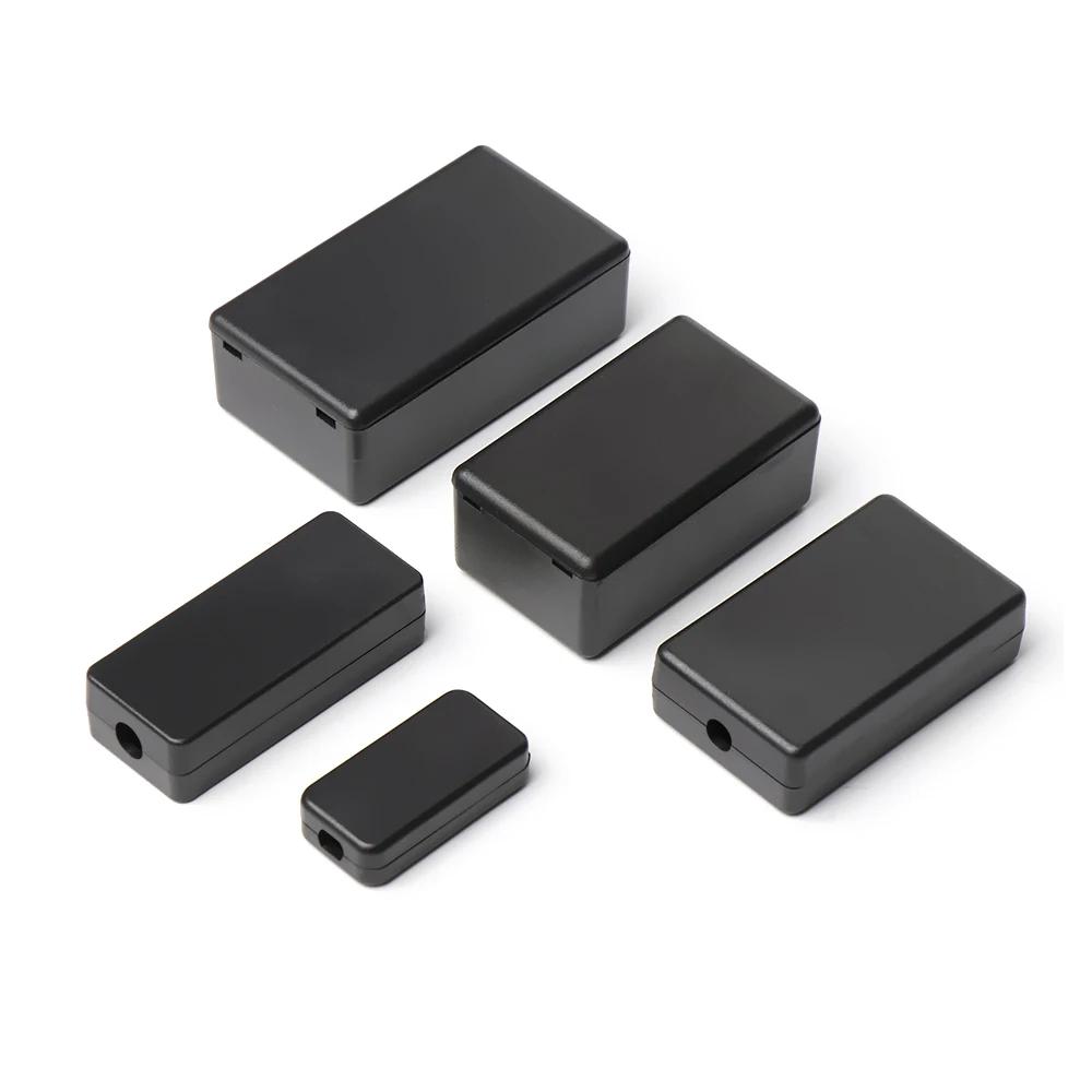 Waterproof Black DIY Housing Instrument Case ABS Plastic Project Box Storage Case Enclosure Boxes Electronic Supplies