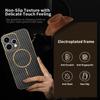 For OPPO Reno 15 15 Pro 15 ProMini  Electroplated Carbon Fiber Magnetic Fingerprint-resistant Shockproof Phone Case