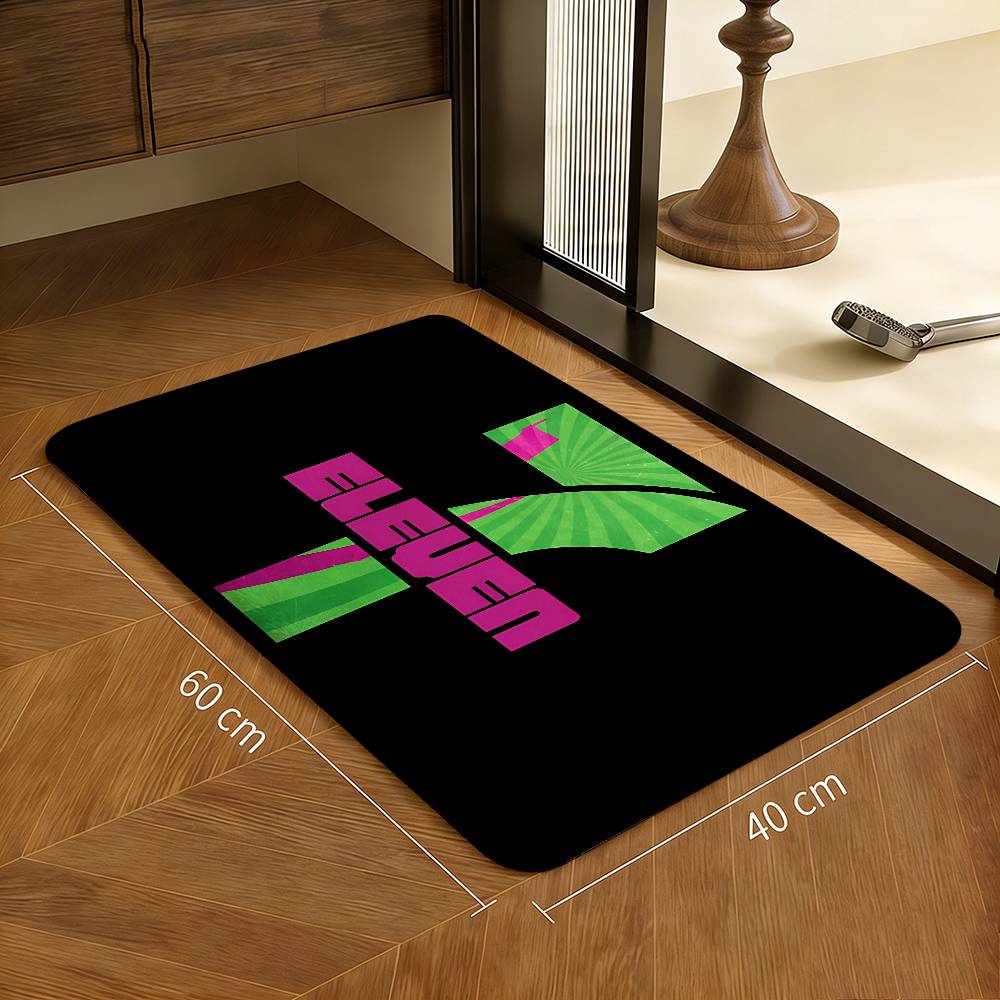7-E-ELEVENS Bathroom Mat Kids Room Bedroom Decoration Balcony Anti-Slip Doormat Living Room Welcome Rug