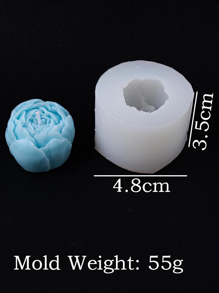 

Сделай сам Силиконовые формы для свечей с ароматом цветов Остина 3D Мини роза цветок мыло ручной работы гипс смола изготовление лед форма для торта домашний декор