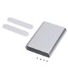 Aluminum Alloy Project Box Matte Silver Sandblasting Oxidation for Circuit Board PCB Wiring