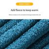 Warm Fleece Dog Jumpsuit Winter Four-Legged Dog Pajamas Soft Pet Clothes High Neck Cozy Puppy Outfit