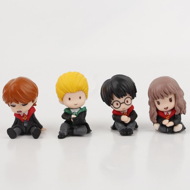 Entzückende Harry Potter Schulter an Schulter Schlafserie Q-Version PVC Spielzeugfigur Sammlung