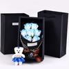 7PCS Rose Soap Bear Bouquet Gift Set for Mother's Day