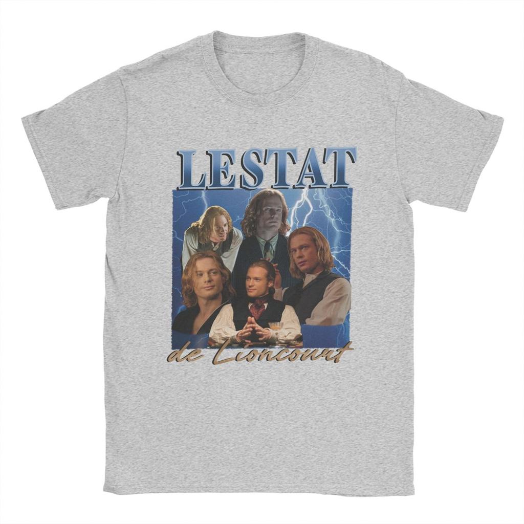 Men Women Lestat De Lioncourt Interview With The Vampire Graphic Shirts Outfit Funny Pure Cotton T Shirts Top Tee Clothes