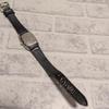 Used Operational SEIKO Quartz Chariot Ladies Watch Gold Case Square Vintage
