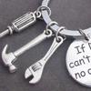 If Dad Can't Fix It No One Can Hand Tools Keyring Father's Day Gift Key Chain