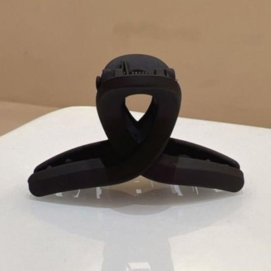 1/2Pcs Hair Claw Plastic Hair Clips with Non-Slip Secure Hold Frosted Color Interlocking Teeth Hair Clamp Hair Accessories