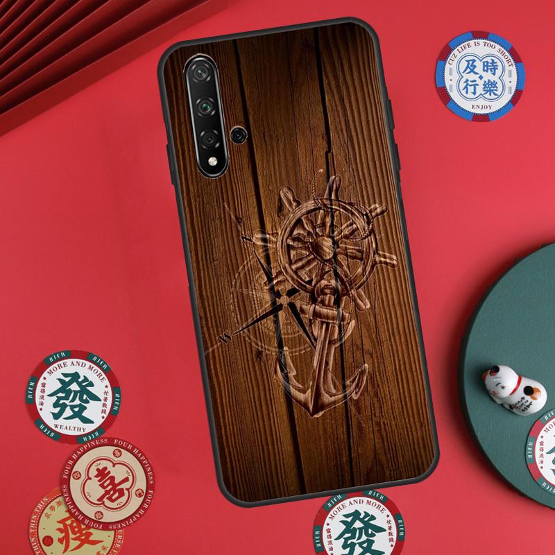 Compass For Huawei Nova 5T 9 10 SE 7i 8i 11i 12i Y73 Y72 Y61 Y91 Y60 Y70 Y90 P20 P30 P40 Lite Case