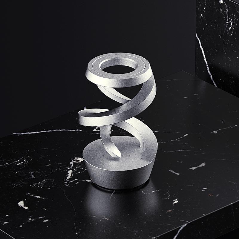 Kovové Antigravitační Levitující Gyro Dekompresní Hračka Stolní Levitující Rotující Kyvadlo Dekompresní Artefakt Prstový Gyroskop