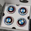 For BMW M 4 pieces 56MM 68MM suitable for BMW G80 E84 F48 G01X1 X2 X3 X4 X5 X6 G07 suspension hub cap center cover car sticker accessories JG8