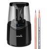 Tenwin Electric Pencil Spiral Rechargeable Cable Fits Power Outage Automatic Lead for Schools and Black Sharpener, Blade, (USB Included), 6-8mm