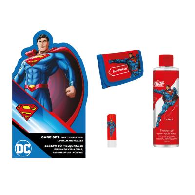 Superman Body and Lip Care Set & Wallet