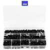 250PCS Nylon M3 Hex Column Male Standoff Spacer Screw Nut Assortment Kit (M3 male standoff A)
