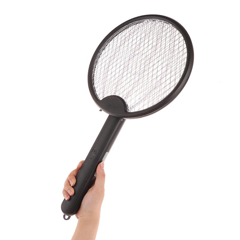 1 Set Mosquito Zapper Foldable Bug Zapper Racket Mosquito Rechargeable For Indoor Outdoor Electric Fly Swatter Racket