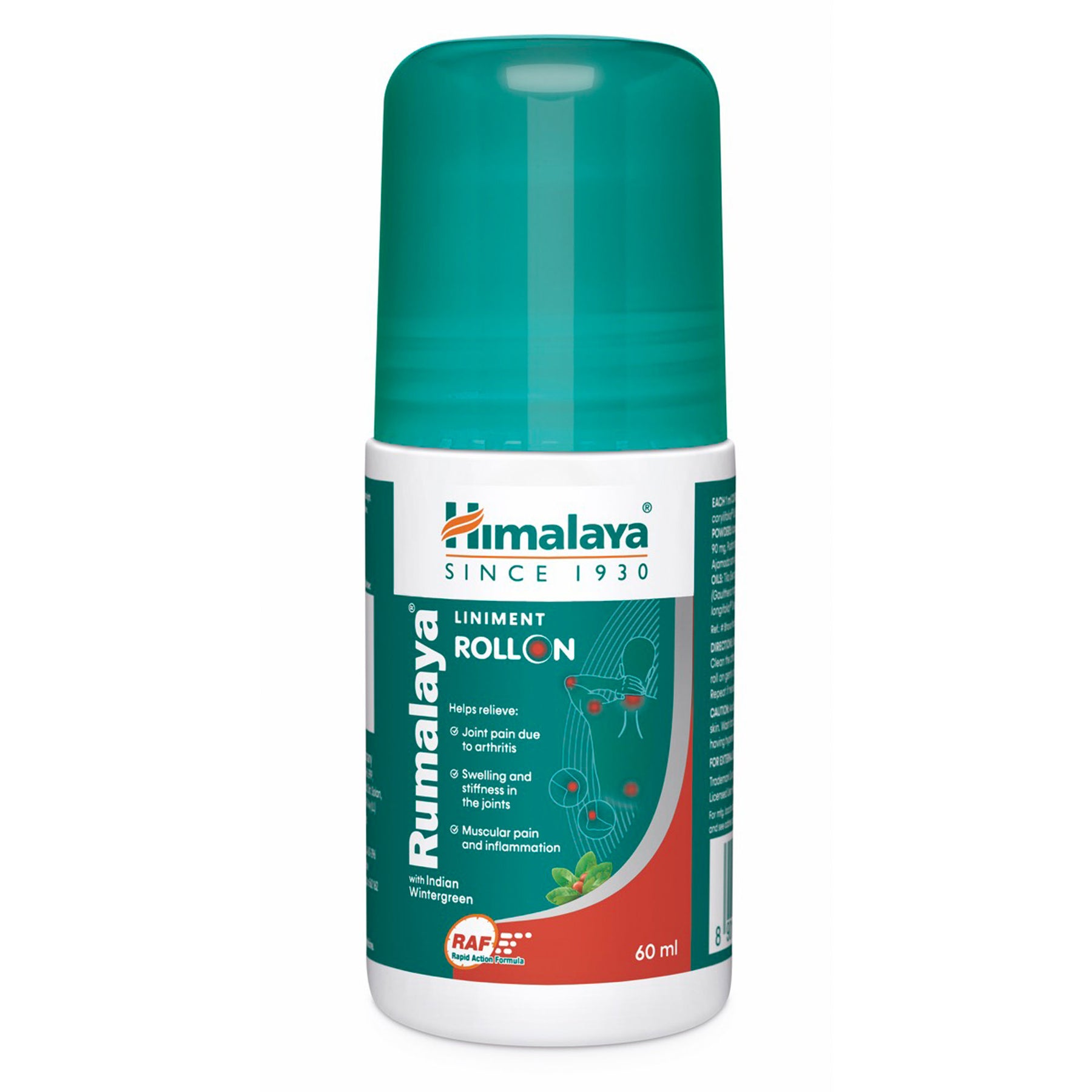 

Himalaya Rumalaya Liniment Roll-On 60ml For Muscle Relaxation Comfort Relief And Easy Pain Soothing Massage Applicator
