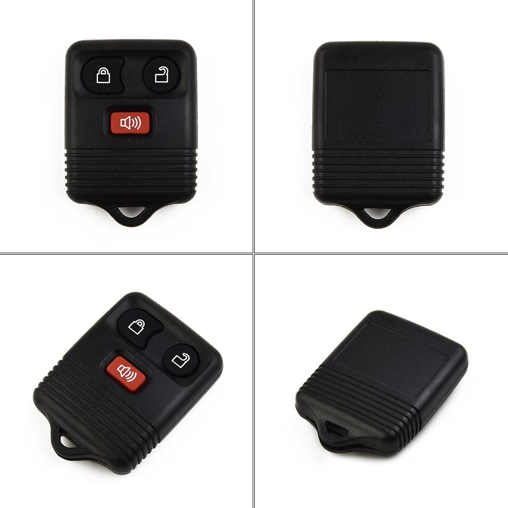 Remote Shell Case 3 Button Alarm Black Brand New High Quality