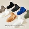 Youkeshu Men's 7A Antibacterial Mid-calf Cotton Socks