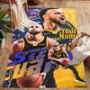 Steph Curry Action Customize Text Carpet Perfect for Bedrooms Outdoor Living Rooms Playrooms Antislip Carpet Decorate Offices