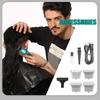 New High-quality High-power Hair Clipper LCD Display Engraving Electric Razor Men's Special Notch Electric Hair Clipper with LED Screen