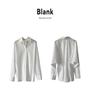 Juzhi Women's Commuter Lapel Long Sleeve Shirt - Spring Style (5002)