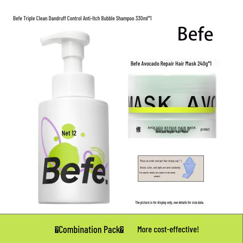 BeFe Anti-Dandruff Shampoo & Hair Mask Set