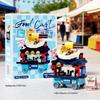 Mekensm Micro-Particle Building Blocks Educational Vending Cart Model Toy for Kids