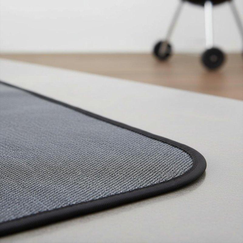 Silicone Fire Fireplace Mat Reusable Fireproof BBQ Mat Flame Retardant Deck Protector Portable Fireproof Deck Protector