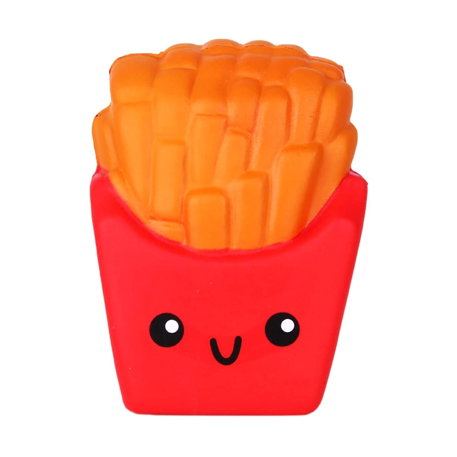 French Fries Kawaii Scented Soft Slow Simulation Food  Stress Relief