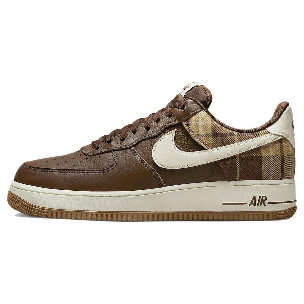 New Nike Air Force 1 Low '07 Lx Brown Plaid DV0791-200