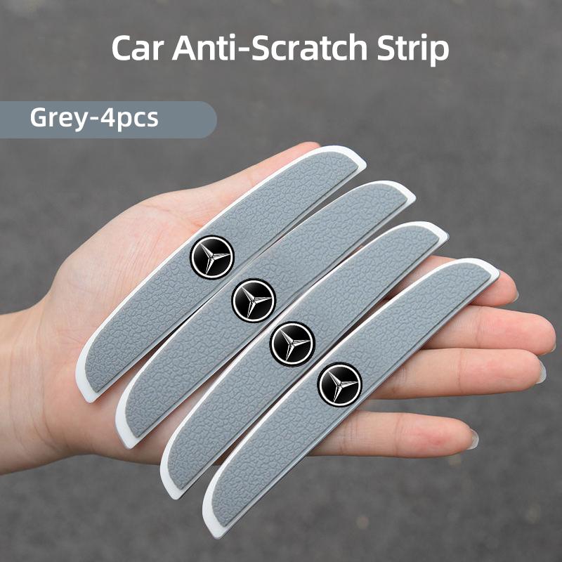 

GLC GLB 4pcs Car Anti-collision Sticker Door Rearview Mirror Edge Guard Strip For Mercedes Benz AMG A C E Class C180 C200 C260