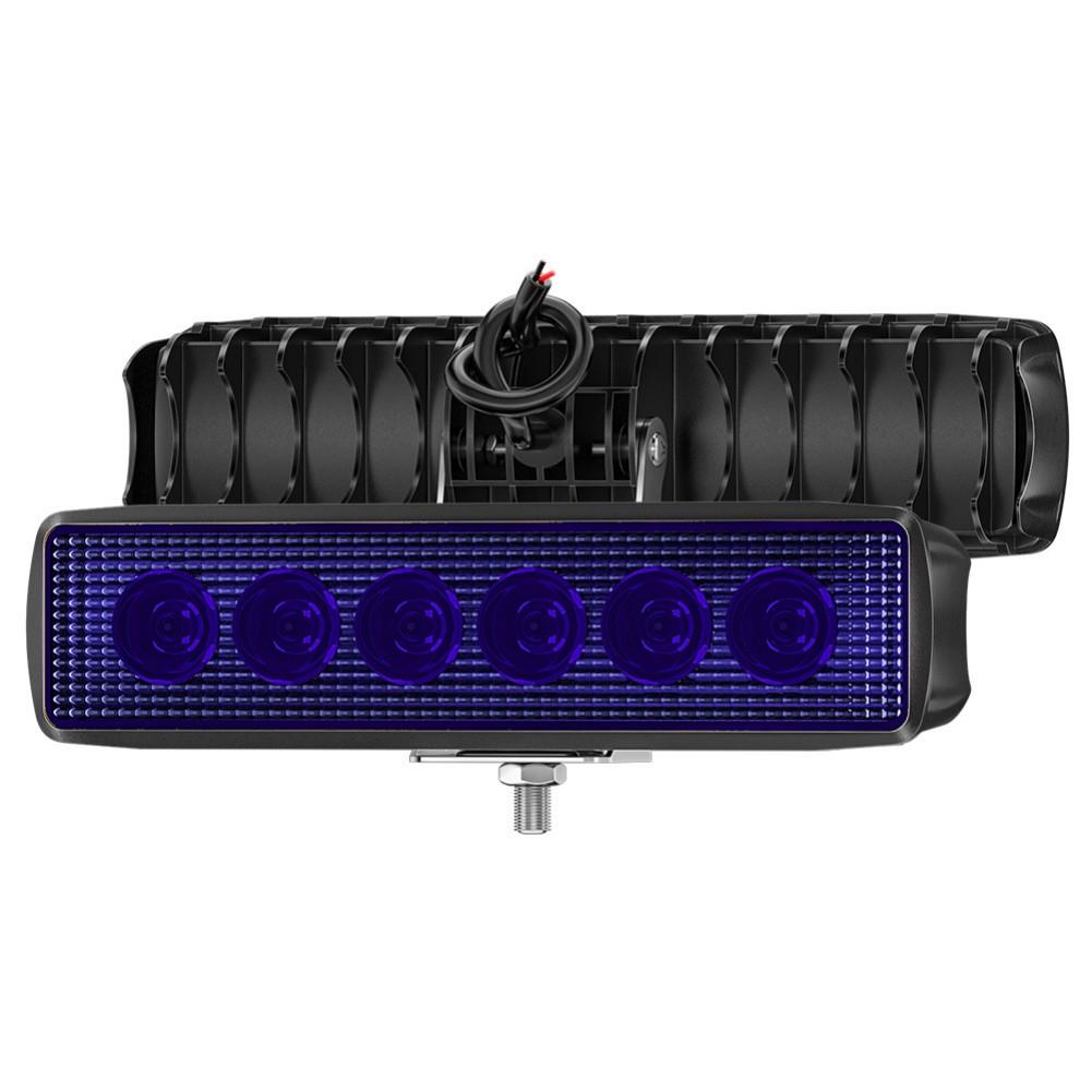 Всепогодная мотоциклетная фара Мотоциклетная фара 12 В Противотуманная фара 6-дюймовая светодиодная световая панель Пластиковый корпус Светодиодные чипы 3030