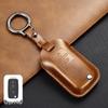 Leather Key Case for Volkswagen Models: T-Cross, Lavida, Lamando, Bora, Tiguan, Sagitar, Polo, Magotan, Passat, Tharu