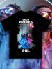 Le Monde Chico T Shirt PNL Album French Rapper Graphic Print Tshirt Unisex Women Hip Hop Fashion Short Sleeve Tee Shirt Streetwear